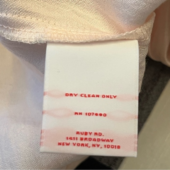 Ruby Rd Pink Denim-Style Jacket Coat Woman’s Size 6 Classic Sheen - Picture 5 of 7